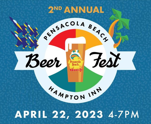 2nd Annual Pensacola Beach Beer Fest Logo